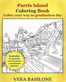 Paperback Parris Island Coloring Book: Color your way to graduation day Book