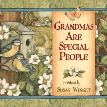 Hardcover Grandmas Are Special People Book