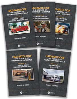 Hardcover Hazmatology: The Science of Hazardous Materials, Five-Volume Set Book