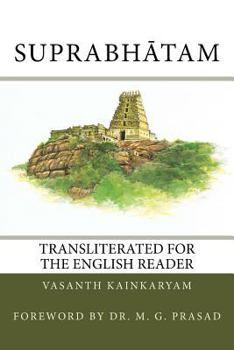 Paperback Suprabhatam: Transliterated for the English Reader Book