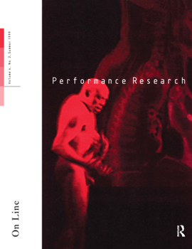 Paperback Performance Research: On Line Book