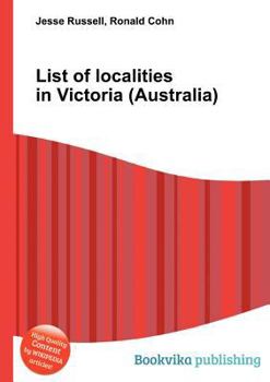 Paperback List of Localities in Victoria (Australia) Book