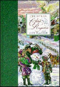 Hardcover Christmas Card Reg-Village Scene Book