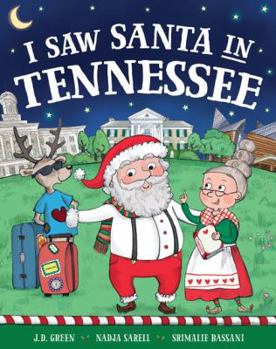 Hardcover I Saw Santa in Tennessee Book