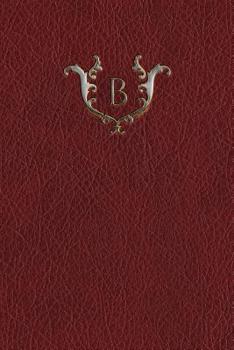 Paperback Monogram "B" Notebook Book