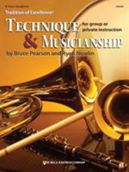 Paperback W64XB - Tradition of Excellence Technique & Musicianship - Bb Tenor Saxophone Book