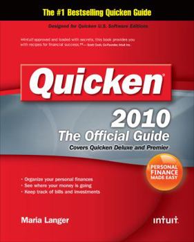 Paperback Quicken 2010 the Official Guide Book