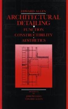 Hardcover Architectural Detailing: Function, Constructibility, Aesthetics Book