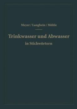Paperback Trinkwasser Und Abwasser in Stichwörtern [German] Book