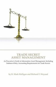 Paperback Trade Secret Asset Management: An Executive's Guide to Information Asset Management, Including Sarbanes-Oxley Accounting Requirements for Trade Secre Book