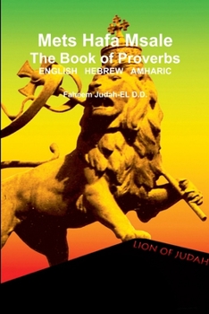 Paperback Mets Hafa Msale The Book of Proverbs Book