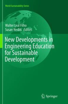 Paperback New Developments in Engineering Education for Sustainable Development Book