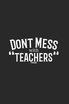 Funny School Teacher Notebook: Graph Paper Journal 6x9 - 120 Pages