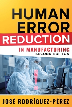 Paperback Human Error Reduction in Manufacturing Book