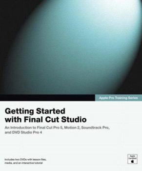 Paperback Getting Started with Final Cut Studio Book