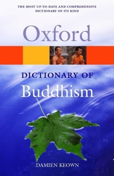 Paperback A Dictionary of Buddhism (Oxford Quick Reference) Book