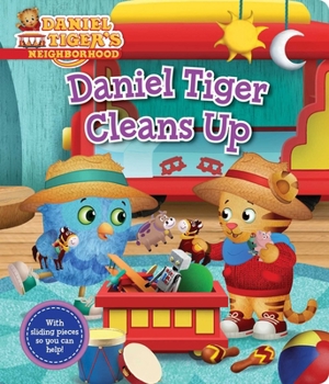 Board book Daniel Tiger Cleans Up Book