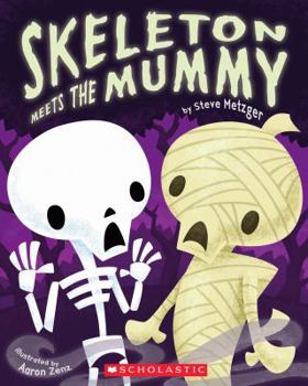 Paperback Skeleton Meets the Mummy Book