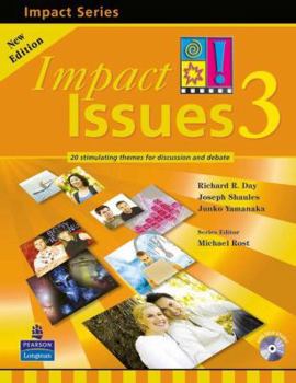 Paperback Impact Issues 3 Student Book with Audio CD Book