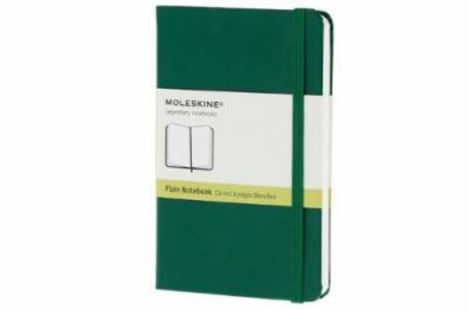 Diary Moleskine Classic Notebook, Pocket, Plain, Oxide Green, Hard Cover (3.5 x 5.5) Book