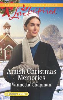 Mass Market Paperback Amish Christmas Memories [Large Print] Book