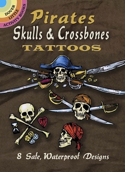 Paperback Pirate Skulls & Crossbones Tattoos Book