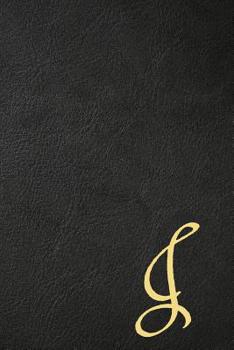 Paperback J: Executive Monogram Initial Journal (Vintage Leather Look Personalized Letter Notebooks) Book