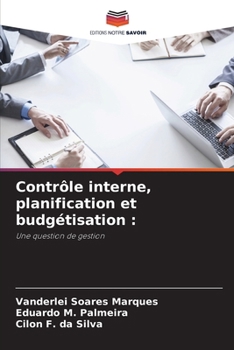Paperback Contrôle interne, planification et budgétisation [French] Book