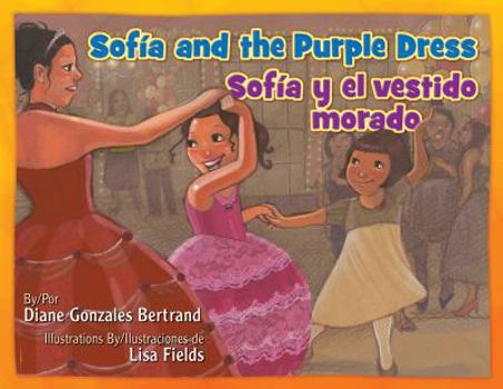 Hardcover Sofia and the Purple Dress / Sofia Y El Vestido Morado [Spanish] Book