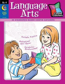 Paperback Cootie Catchers: Language Arts, Grade 4 Book
