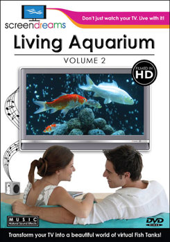 DVD Screen Dreams: Living Marine Aquarium Volume 2 Book