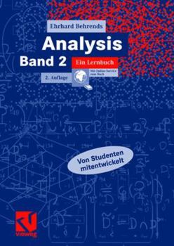 Paperback Analysis Band 2: Ein Lernbuch [German] Book