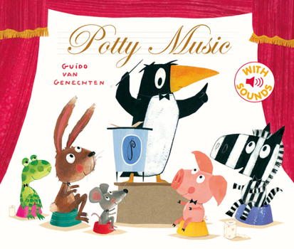 Hardcover Potty Music Book