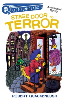 Hardcover Stage Door to Terror: A Quix Book