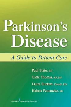 Paperback Parkinson's Disease: A Guide to Patient Care Book