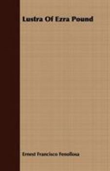 Paperback Lustra Of Ezra Pound Book