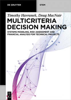 Paperback Multicriteria Decision Making: Systems Modeling, Risk Assessment, and Financial Analysis for Technical Projects Book