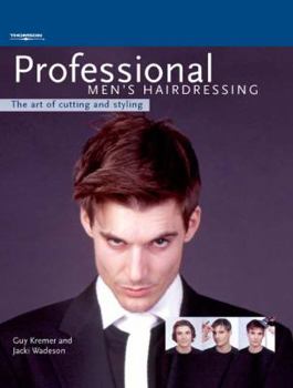 Hardcover Professional Men's Hairdressing: The Art of Cutting and Styling Book