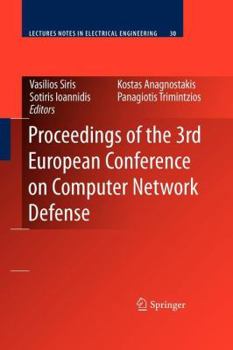 Paperback Proceedings of the 3rd European Conference on Computer Network Defense Book