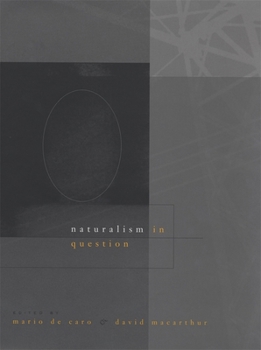 Paperback Naturalism in Question Book