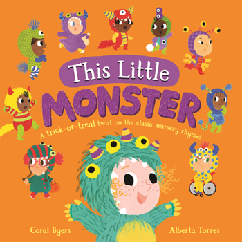 Hardcover This Little Monster Book