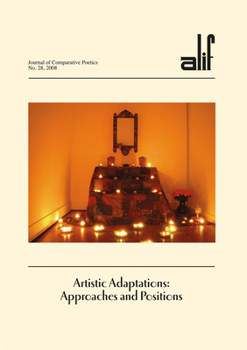 Paperback Alif 28: Artistic Adaptations: Approaches and Positions Book