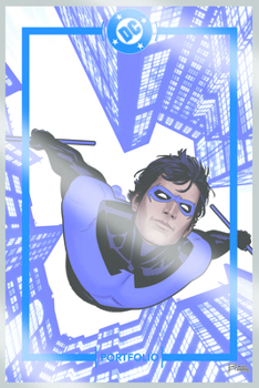 Loose Leaf The DC Portfolio of Bruno Redondo -- Nightwing Book