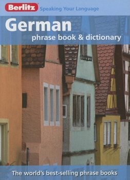 Paperback Berlitz German Phrase Book & Dictionary Book