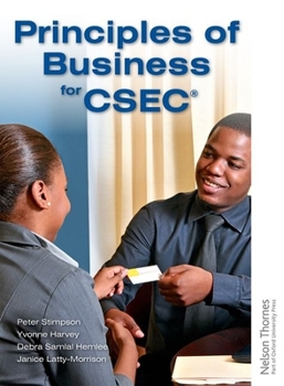 Paperback Principles of Business for Csec Book