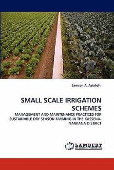 Paperback Small Scale Irrigation Schemes Book