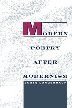 Paperback Modern Poetry After Modernism Book