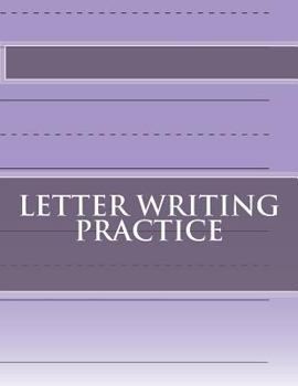 Paperback Letter Writing Practice Book