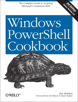 Paperback Windows Powershell Cookbook Book