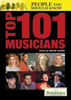 Library Binding Top 101 Musicians Book